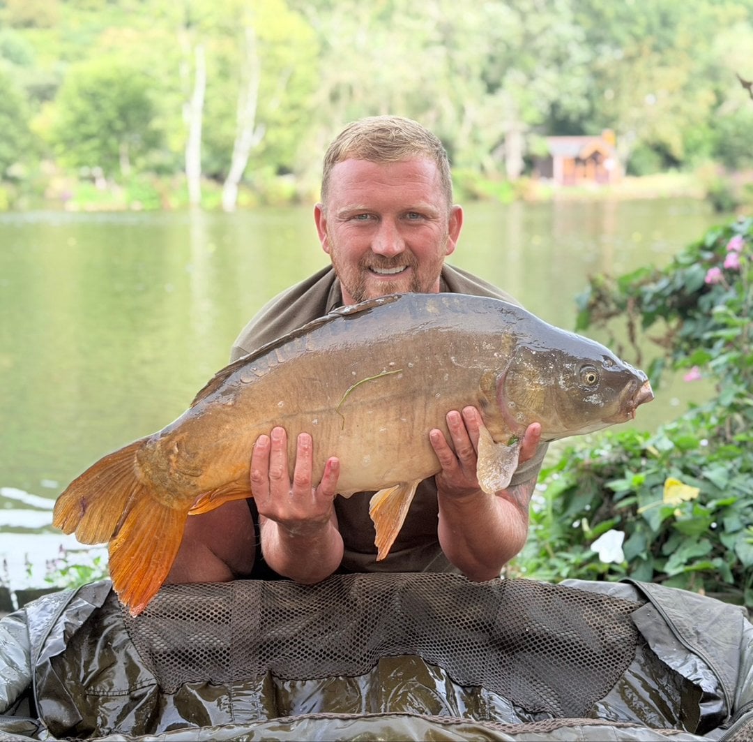 20lb Mirror Carp caught by Andrew Mazurczak